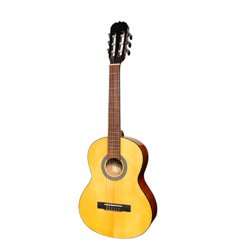 Sanchez SC-36G-SA 3/4 Student Acoustic Classical Guitar Natural Gloss Spruce Acacia
