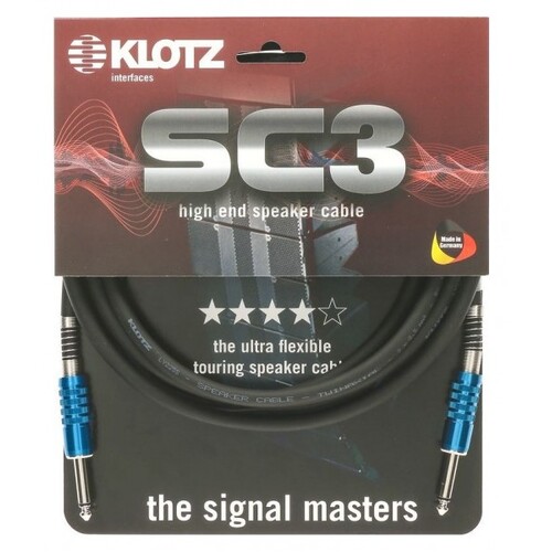 Klotz SC3PP01SW Speaker Cable 1m