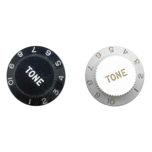 AMS Tone Knob SC Style Black for American Pot Shaft