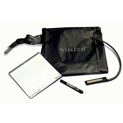 Soundcraft Exp 2+Perf 2 Dust Cvr Gooseneck Pad + Pen