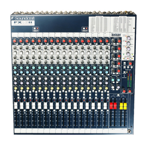 SOUNDCRAFT Fx16ii Recording/live Lexicon Fx Mixer