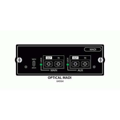 Soundcraft Si Series Single Mode Optical Madi Card