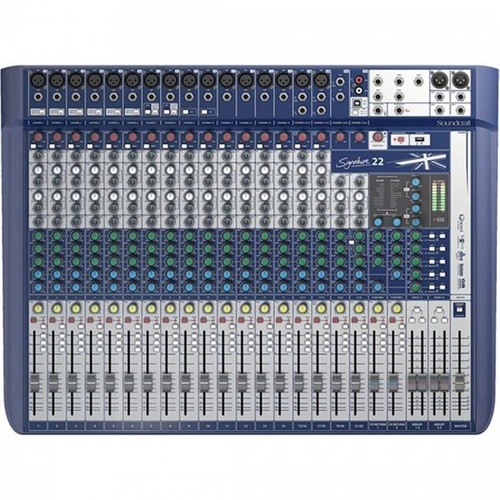 SOUNDCRAFT Signature 22 Ch Mixer With USB And Fx