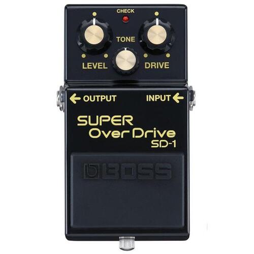 Boss SD-1 Super Overdrive Pedal 40th Anniversary Limited Editon