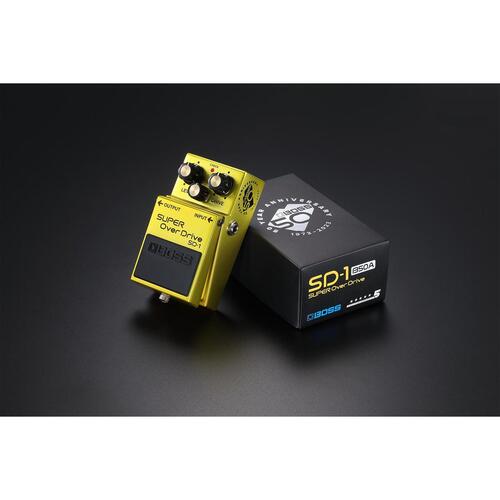 Boss SD-1-B50A Super Overdrive Limited Edition 50th Anniversary Effects Pedal SD1B50A