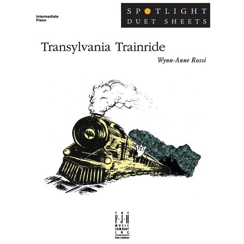 Transylvania Trainride Piano Duet by Wynn-Anne Rossi