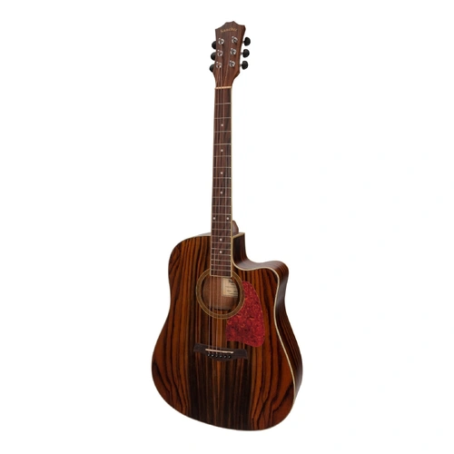 Sanchez SDC-18-RWD Acoustic-Electric Dreadnought Cutaway Guitar Natural Satin Rosewood