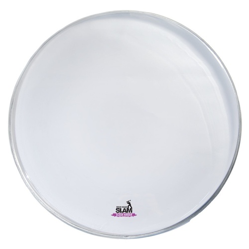Slam Ringer Clear Drum Head 16" - Single Ply with Control Ring, Mylar Construction, Durable for All Music Genres