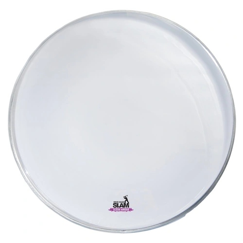 Slam Ringer Clear Drum Head 16" - Single Ply with Control Ring, Durable Mylar Construction, Fat Low Tone, Suitable for All Music Genres