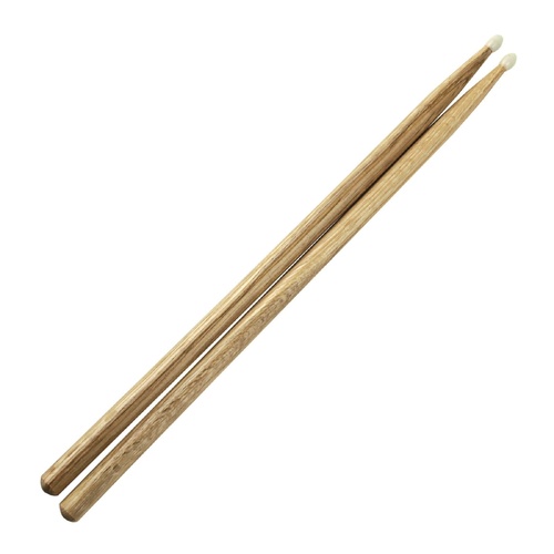 Sonic Drive SDP-STX-7AN 7A Oak Wood Nylon Tip Drumsticks