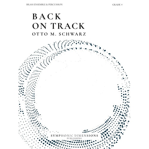 Back On Track Brass Ensemble/Timpani Gr4 Sc/Pts Score/Parts
