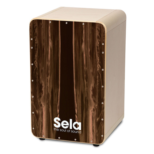 Sela CaSela Professional Snare Cajon Dark Nut Finish