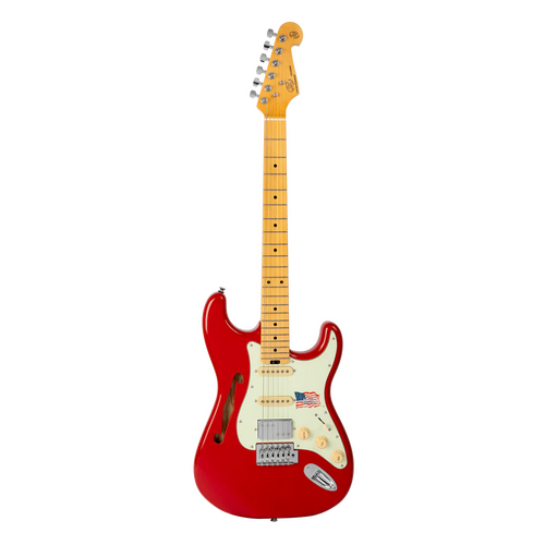 SX Swamp Ash Plus Series Electric Guitar with Alnico Pickups and Vintage Tremolo