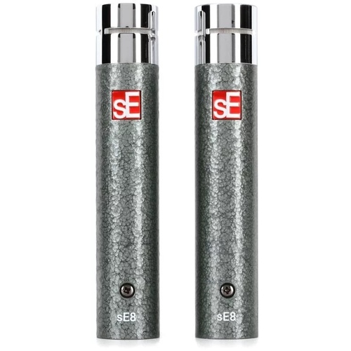 sE Vintage Edition sE8 Matched Pair Handcrafted Small Diaphragm Cardioid Condenser Microphones