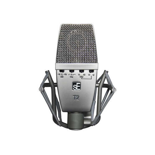 sE Electronics T2 Large-Diaphragm Multi-Pattern Condenser Microphone with Titanium Capsule