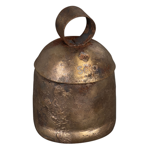 Sela Harmony Noah's Bell Size 7 (4.0") Tuning A5 Handmade Brass Coated Iron with Mallet