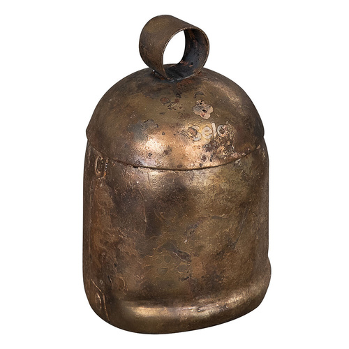 Sela Harmony Noah's Bell Size 9 (6.0") E5 with Rubber Mallet, Handmade Brass Coated Iron, Ideal for Meditation and Sound Therapy