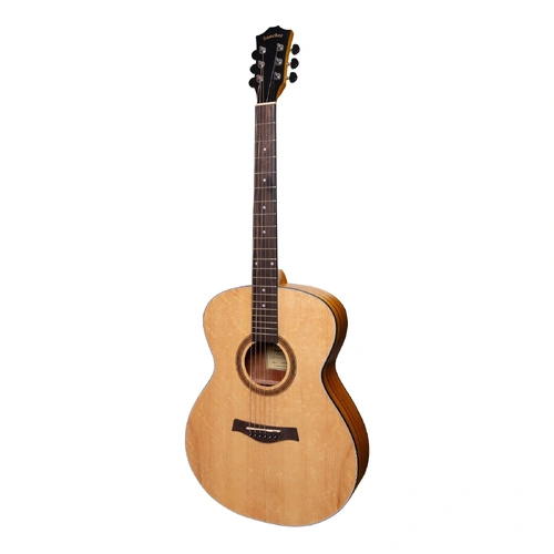 Sanchez SF-18-SK Acoustic Small Body Guitar Natural Satin Spruce/Koa 6-String