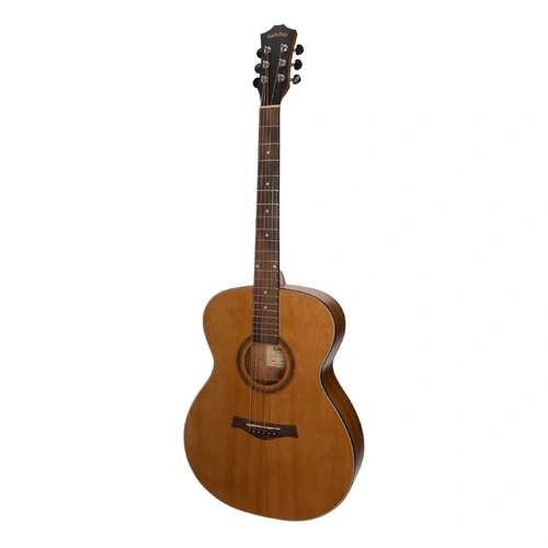 Sanchez SF-18ET Acoustic-Electric Small Body Guitar Natural Satin Acacia