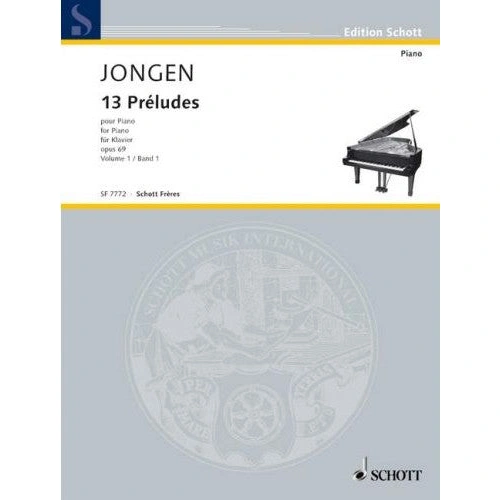 13 Preludes Volume 1 Piano Sheet Music