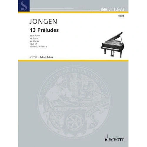 13 Preludes Volume 2 Piano Sheet Music