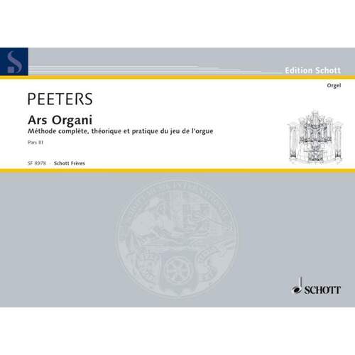 Peeters - Ars Organi Vol 3 (Softcover Book)