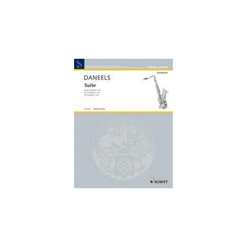 Daneels Suite for Saxophone Solo, Schott Music, 8 Pages
