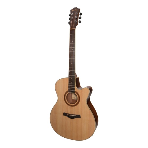 Sanchez Small Body Cutaway Acoustic-Electric Guitar (Spruce/Rosewood)
