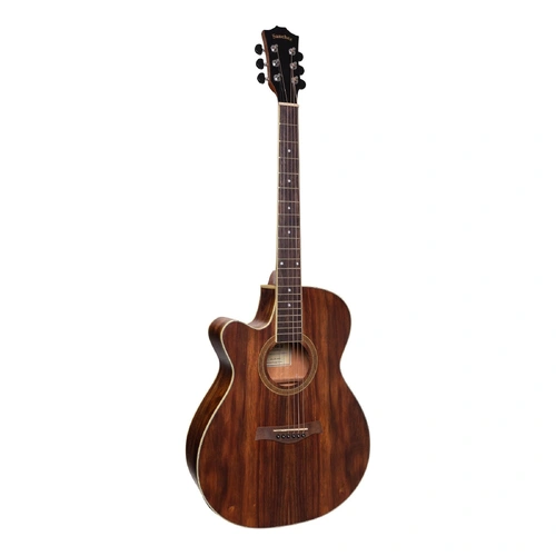 Sanchez Left Handed Acoustic-Electric Small Body Cutaway Guitar SFC-18L-RWD Natural Satin Rosewood 6 Strings