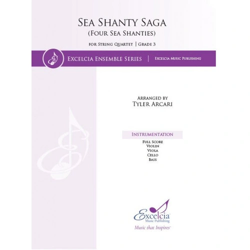 Sea Shanty Saga for String Quartet - Grade 3 Chamber Sheet Music