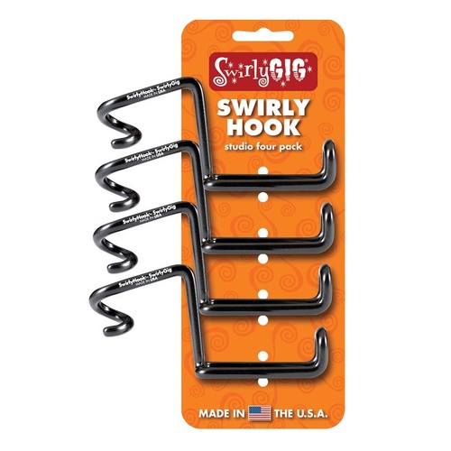 Swirlyhook 1/2 Accessory Holder 4 Pack