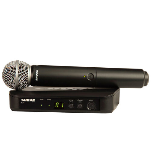 Shure BLX24/SM58 Handheld Wireless System - SM58 Handheld