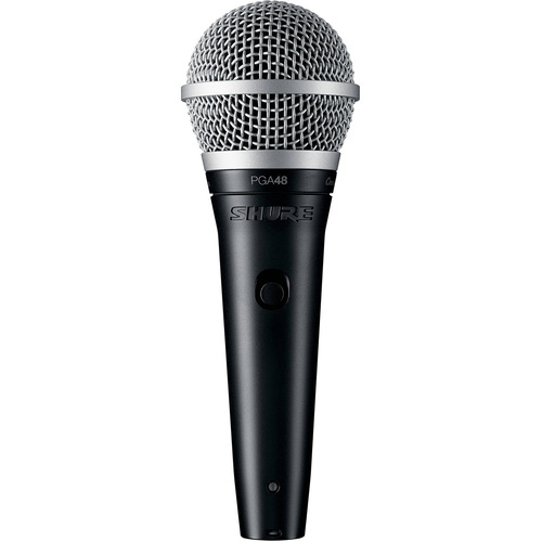 Shure PGA48 Cardioid Dynamic Vocal Microphone with XLR-XLR Cable