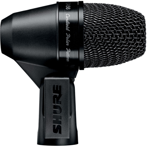 Shure PGA56 Cardioid Dynamic Snare/Tom Microphone with XLR-XLR Cable