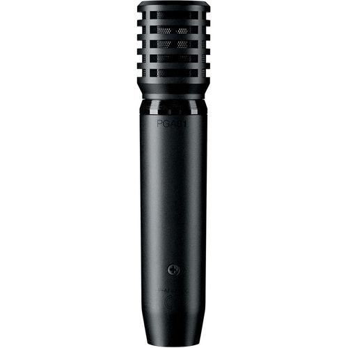 Shure PGA81 Cardioid Condenser Instrument Microphone with XLR-XLR Cable