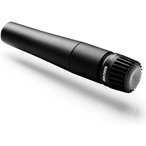 Shure SM57 Instrument Microphone with Cardioid Pickup Pattern and Frequency Response 40-15,000 Hz