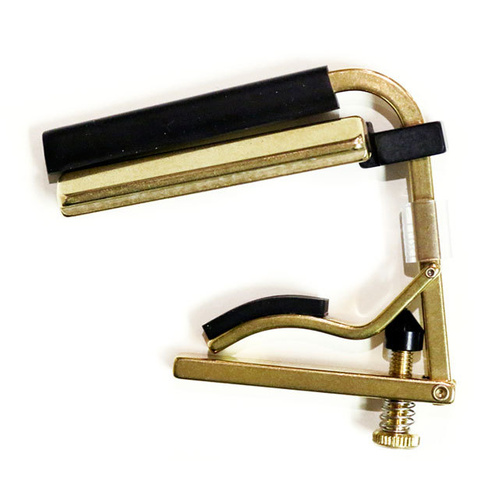 Shubb C6B Dobro/Resophonic Guitar Capo - Brass Finish