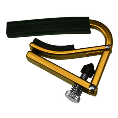 Shubb L1 Lite Steel String Guitar Capo in Gold