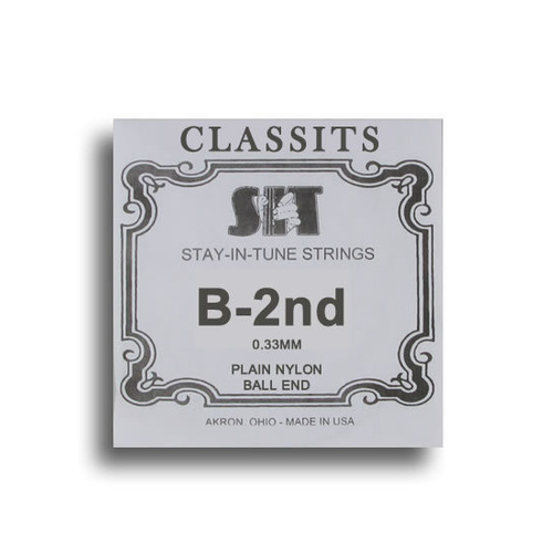 SIT Classits Plain Nylon Classical Guitar Single String (B-2nd)