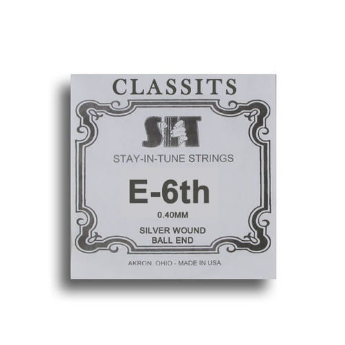 SIT Classits Silver Wound Classical Guitar Single String (E-6th)