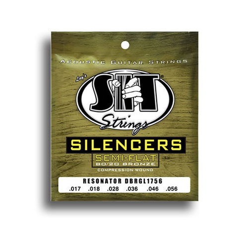 SIT Silencers 80-20 Golden Bronze Resonator String Set (17-56)