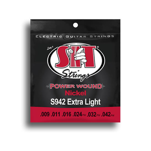 SIT Power Wound Extra Light Electric Guitar String Set 9-42