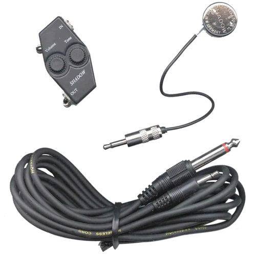 Shadow Violin Quick Mount Transducer with Volume and Tone Controls