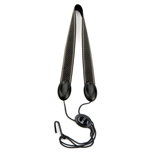 Rico Saxophone Strap, Soprano/Alto, Gray Scales