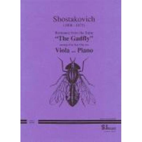 Romance From The Gadfly Op 97 A Arr Otty Viola Piano (Softcover Book)