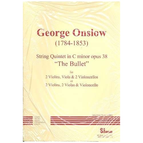 Onslow String Quintet in C Minor Op. 38 "The Bullet" - Viola Edition