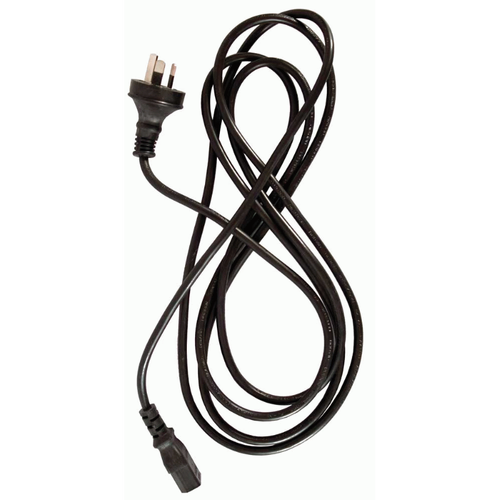 UXL 3 Meter 3 Pin IEC Plug to 3 Pin AC Power Cable