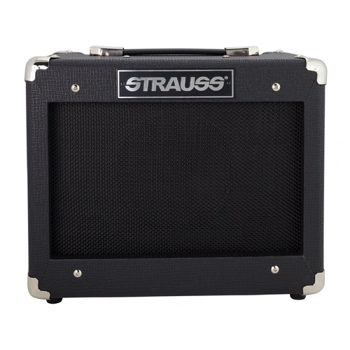 Strauss Legacy SLA-15B 15W Solid State Bass Guitar Practice Amplifier Black