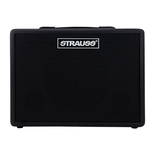 Strauss BN15 15 Watt Vintage Bass Combo Amplifier with 3-Band EQ and Built-in Compressor