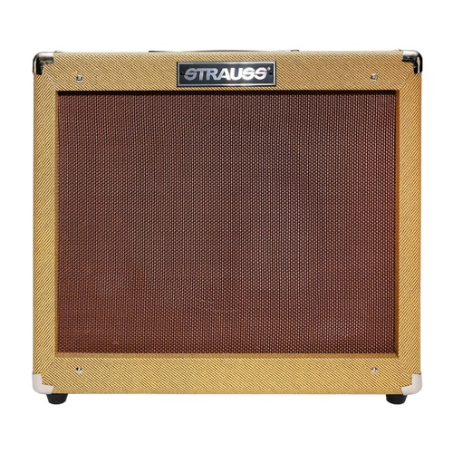 Strauss Legacy 'Vintage' 50 Watt Solid State Guitar Amplifier Combo (Tweed)
